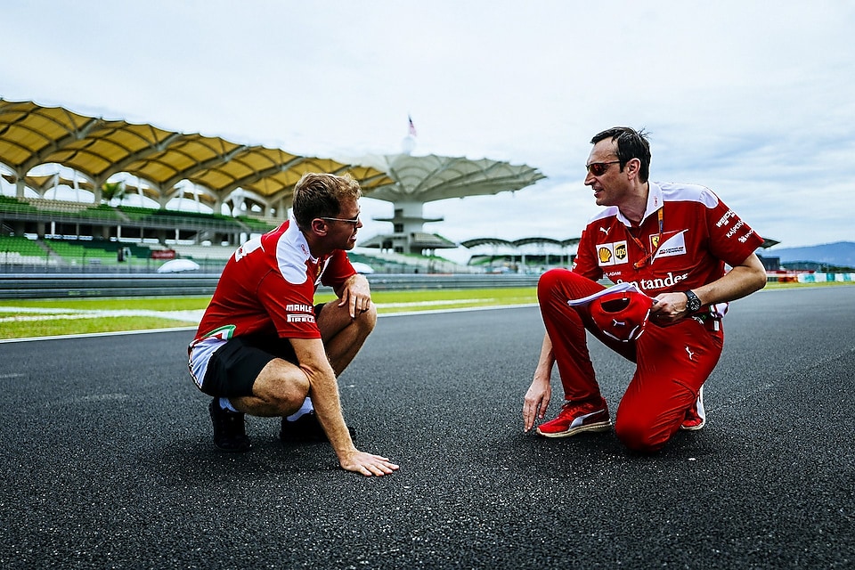 Sebastian Vettel praises the new track of the sepang international circuit