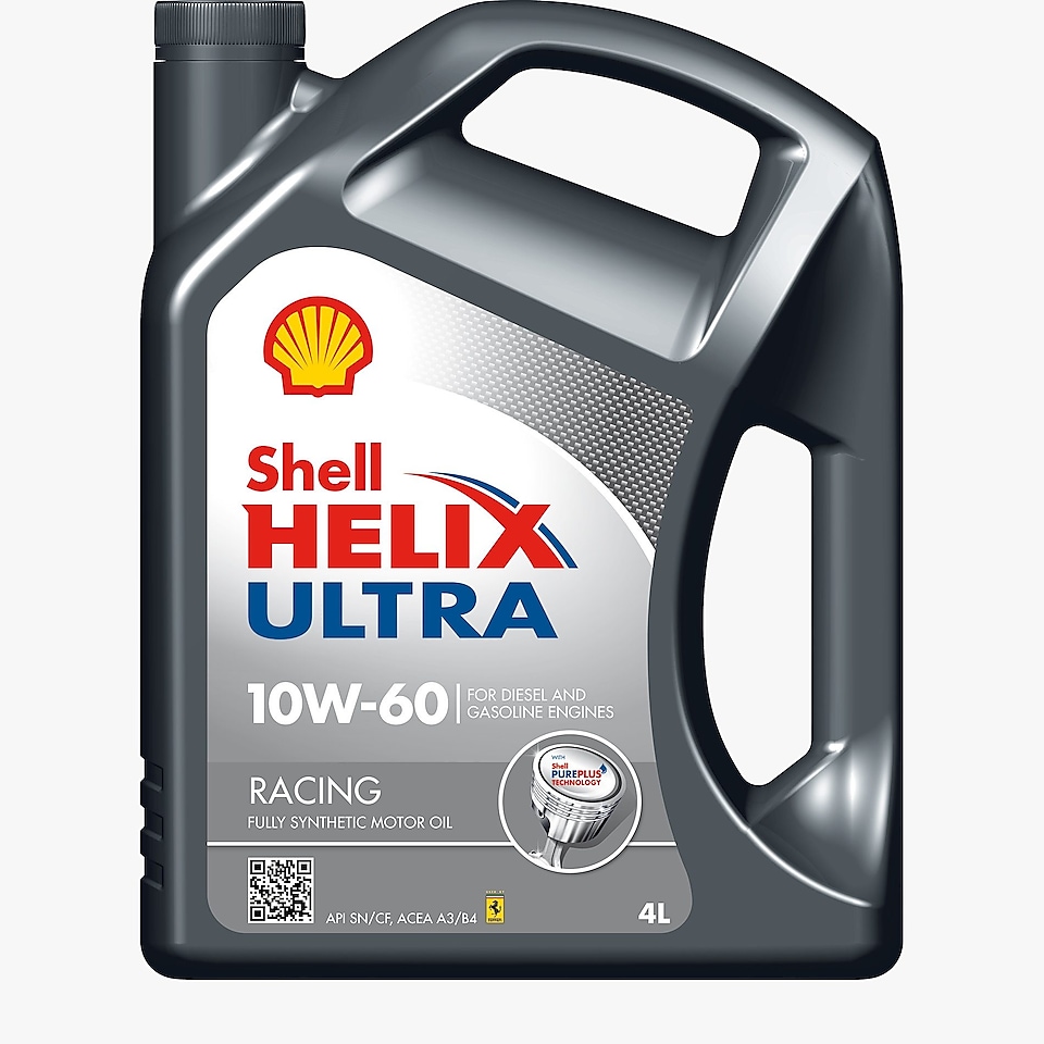 Packshot de Shell Helix Ultra Racing 10W-60