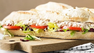 De savoureux sandwiches fraîchement préparés sur place