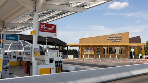 Les stations Shell en France
