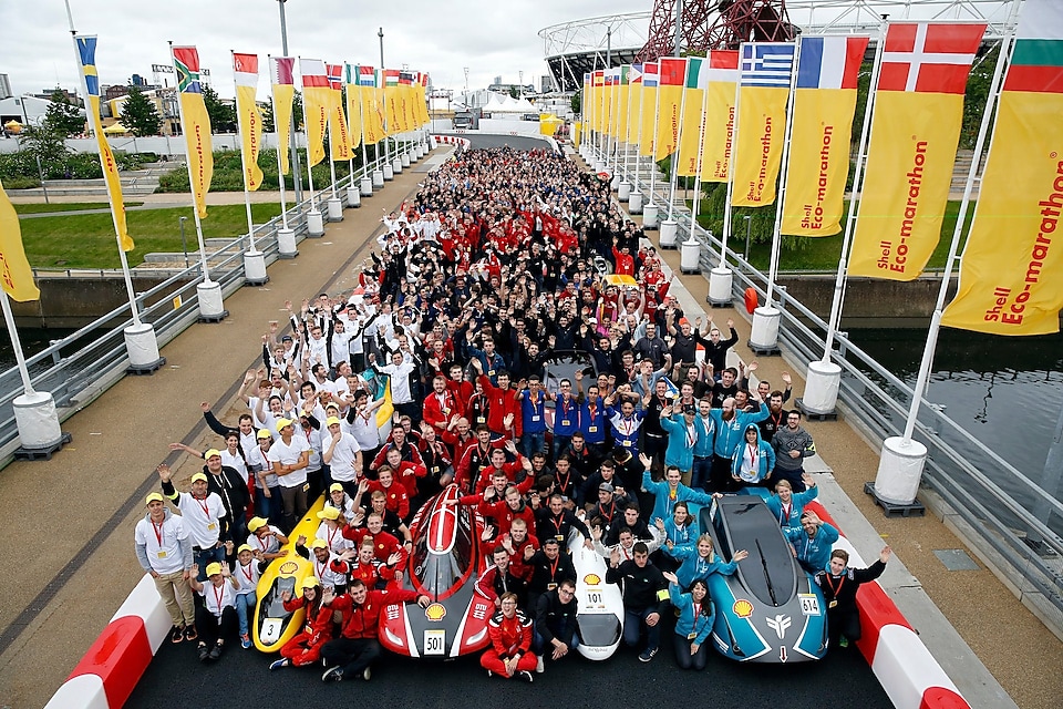 Succes des etudiants au Shell Eco Marathon 2016