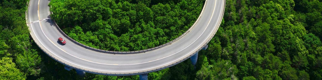 Road through mountains, Satoyama, Japan