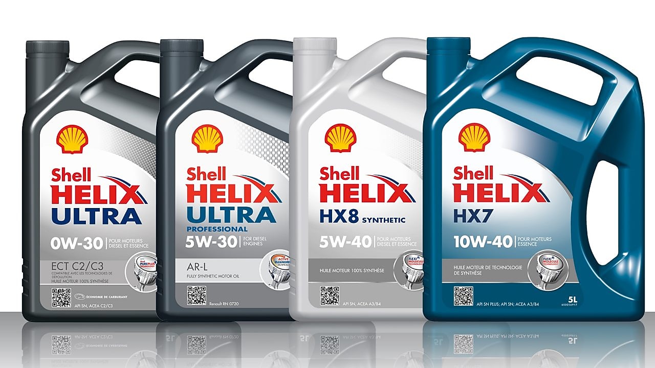 Huiles moteur Véhicules Légers – Shell Helix