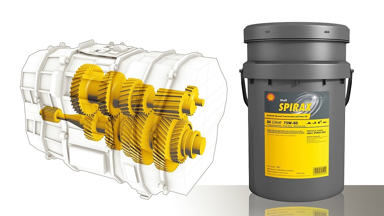 Huiles pour essieux et transmissions Shell Spirax
