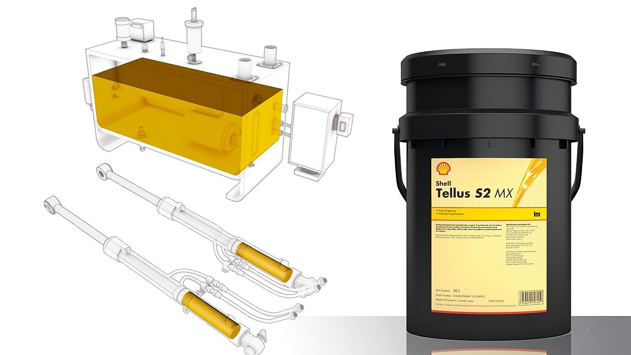 Fluides hydrauliques Shell Tellus