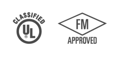 Logos de fluides de transformateur approuvés FM et répertoriés UL