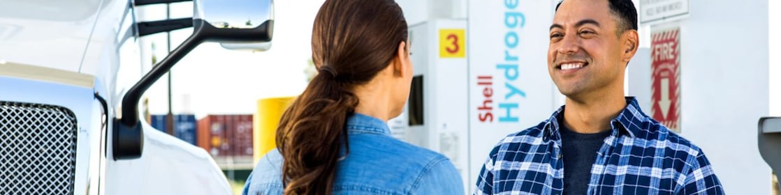 Station-service d'hydrogène Shell à Los Angeles