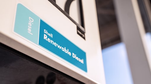 Shell Renewable Diesel op de pomp