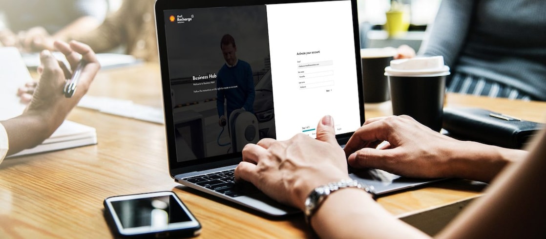 Business homepage