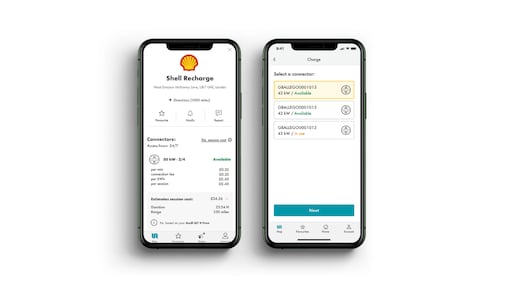 Utilisez l'application pour comparer les tarifs de recharge