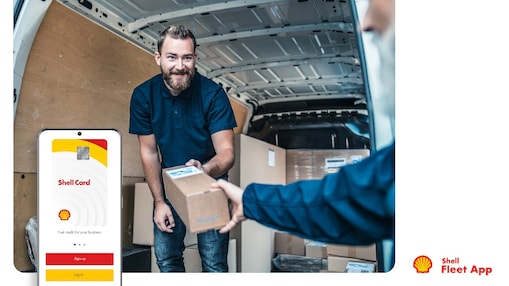 Téléchargez l’application Shell Fleet App