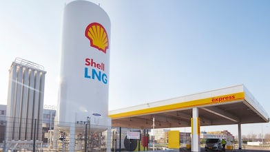 Shell Liquefied Natural Gas (LNG) station
