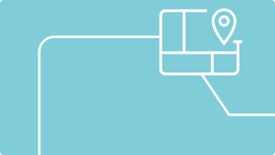 Point d’Intérêt (POI) sur une icône de carte