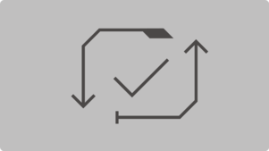 Coche avec icône de flèches