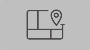 Point d’Intérêt (POI) sur une icône de carte