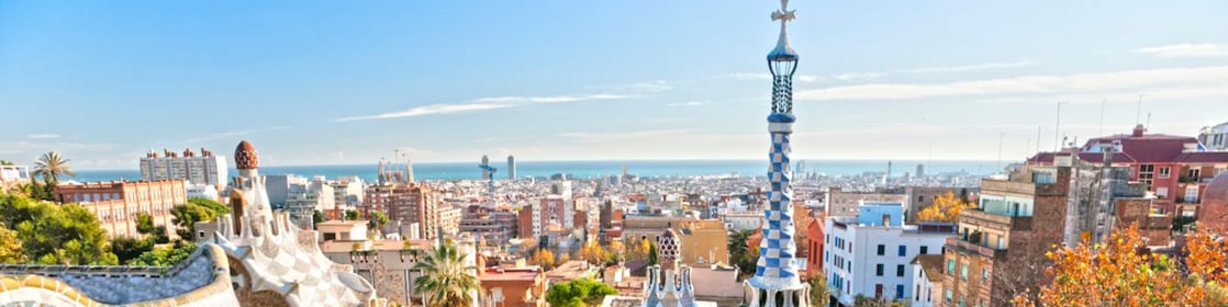 Parc Güell à Barcelone, en Espagne