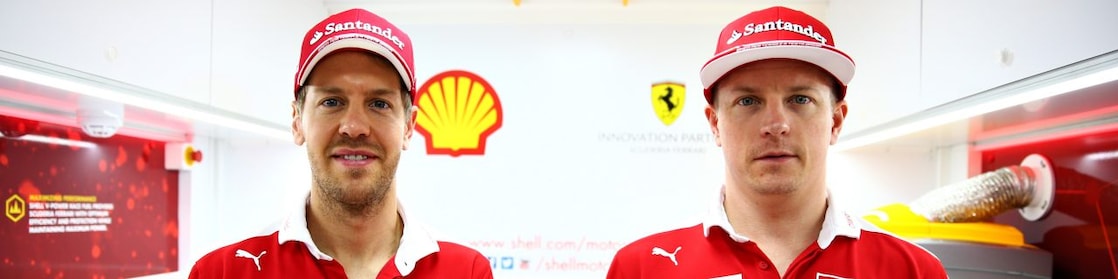 Sebastian Vettel et Kimi Raikkonen assurent la promotion de Shell V-Power