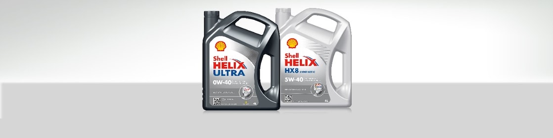 Gamme d'huiles Shell Helix 100 % synthétique