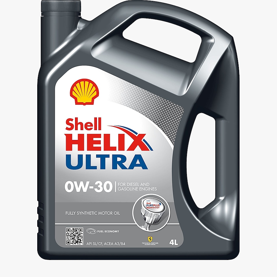 Packshot Shell Helix Ultra 0W-30