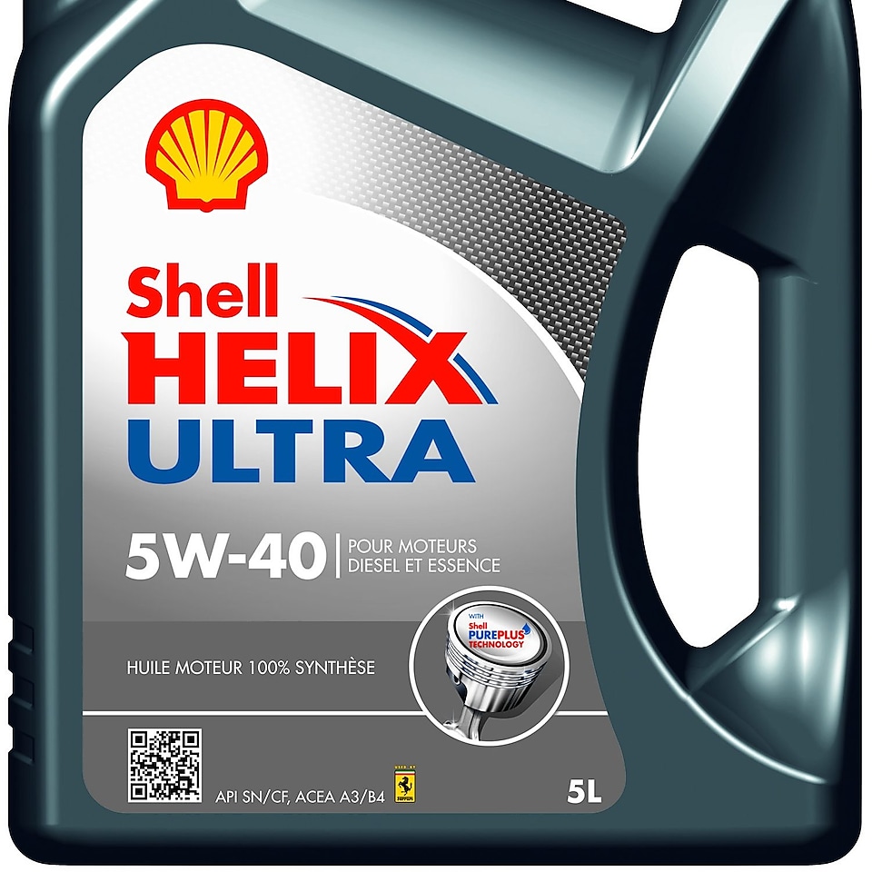 Packshot de Shell Helix Ultra 5W-40