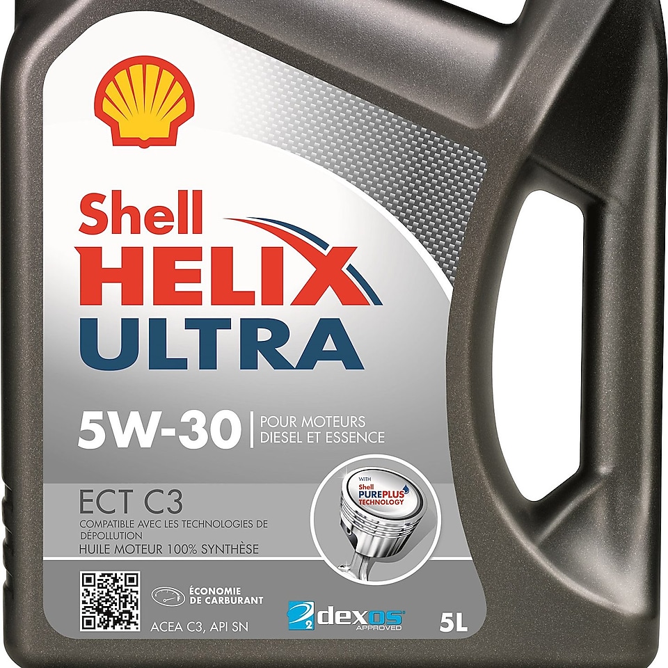 Packshot Shell Helix Ultra C3 5W-30