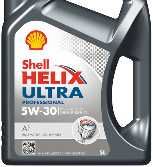 Packshot de Shell Helix Ultra Professional AF 5W-30