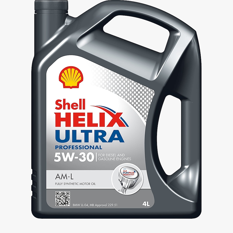 Packshot de Shell Helix Ultra Professional AM-L 5W-30