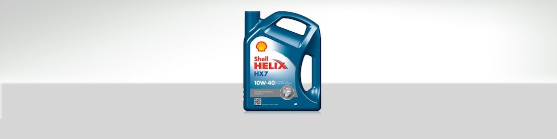 Gamme d'huiles moteur semi-synthétiques Shell Helix
