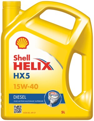 Packshot de Shell Helix HX5 Diesel CH4 15W-40