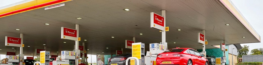 gas station